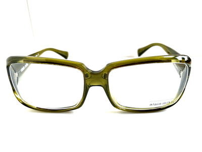 New Vintage ALAIN MIKLI AL09680010 57mm Clear Green Men's