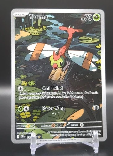 Pokemon - Yanma 183/182 - Destined Rivals Illustration Rare
