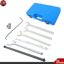 11pcs Water Pump Fan Clutch Removal Tool Pulley Holder Kit For Mercedes Benz BMW