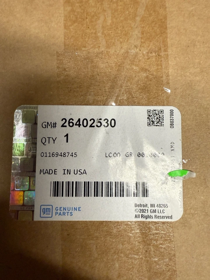 Chevrolet Blazer EV 24-26 emblema de pajarita iluminado en negro GM OEM NUEVO 26402530 Foto 2 de 2