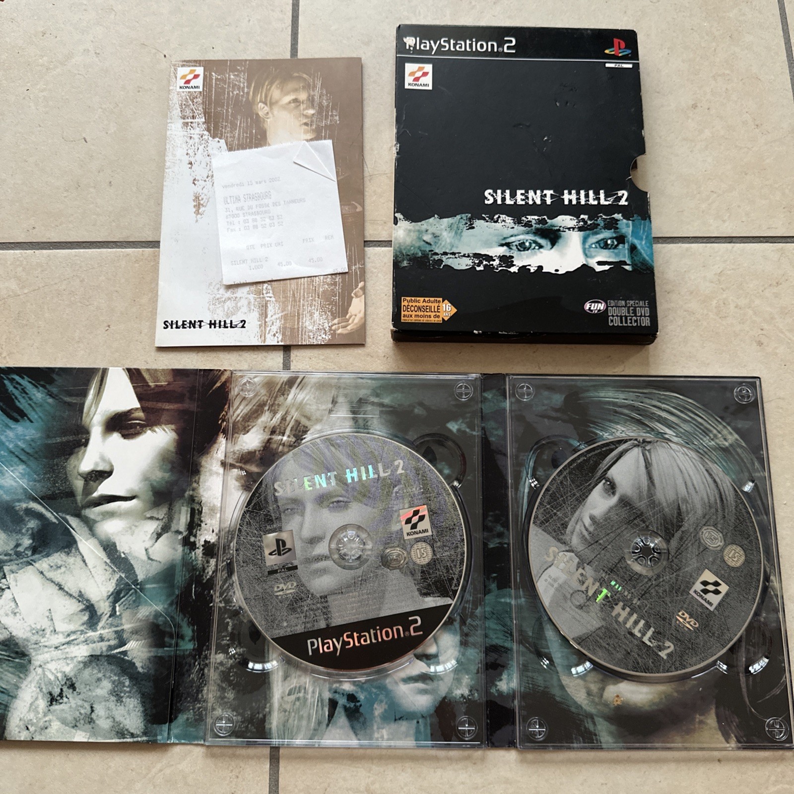Jeu Silent Hill 2 - Double DVD Collector - complet - Ps2 PlayStation 2 Sony