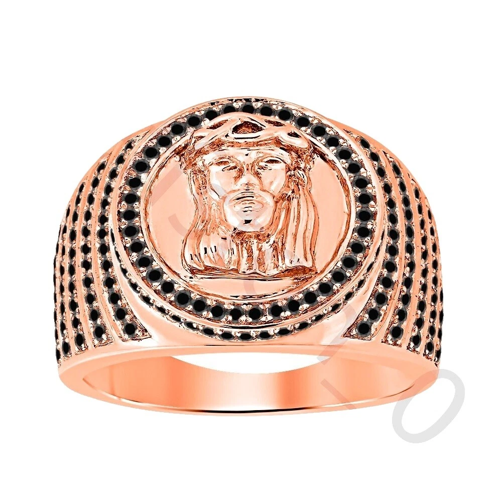 Spinel Rose Gold Jewelry for Men