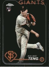 2024 Topps Chrome Update #USC102 Kai-Wei Teng San Francisco Giants