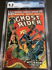 Marvel Spotlight #8 CGC 9.2 GHOST RIDER 1st App SNAKE-DANCE MARVEL COMICS PLOOG
