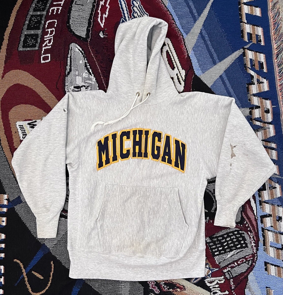 トップス 90s champion reverse weave Michigan Vintage University Of Michigan Champion Reverse Weave