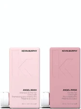 Kevin Murphy ANGEL.WASH & ANGEL.RINSE 250ml - 8.5 Oz DUO Set - NEW