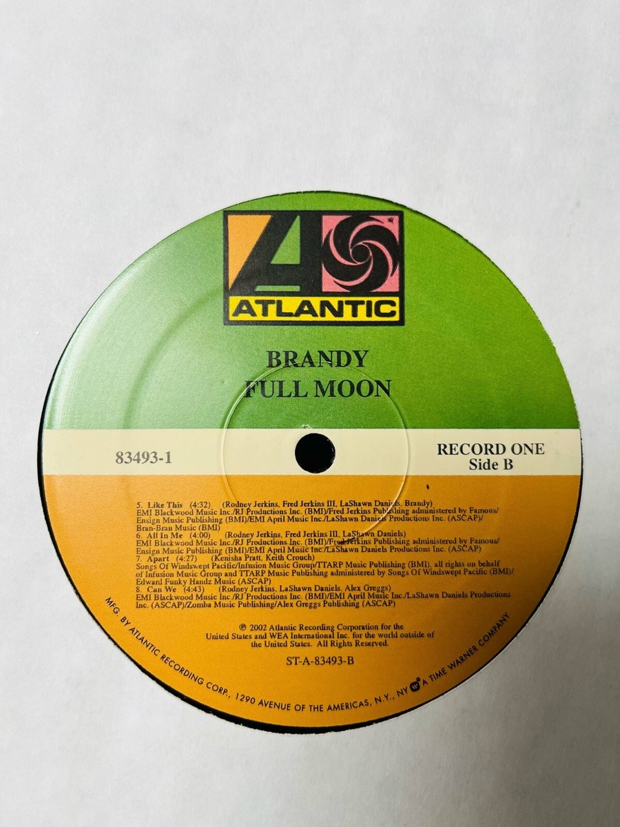 Brandy Full Moon LPレコード　Germany盤 Brandy – Full Moon – 2 x Vinyl (LP, Album), 2002 [r1779694