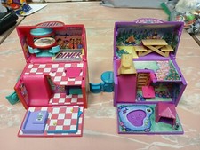 Vintage 1995 Mini Pound Puppies Diner  Camp Playset NO ACCESSORIES Galoob