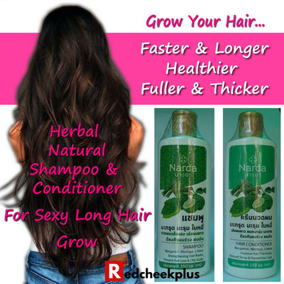 Hair Growth Shampoo Conditioner Fast Grow Long Anti Loss Men Women