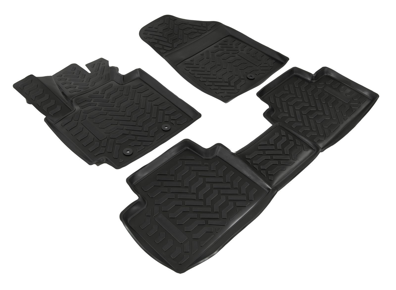 Tapis de sol en caoutchouc Kia Soul 2 protection habitacle auto 3D