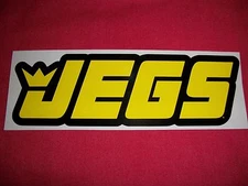 Jegs Sticker Decal Performance Parts Racing Hot Rod Classic Car