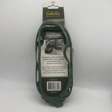 Cabela’ Stablicers Lite Ice Cleats Green-Small
