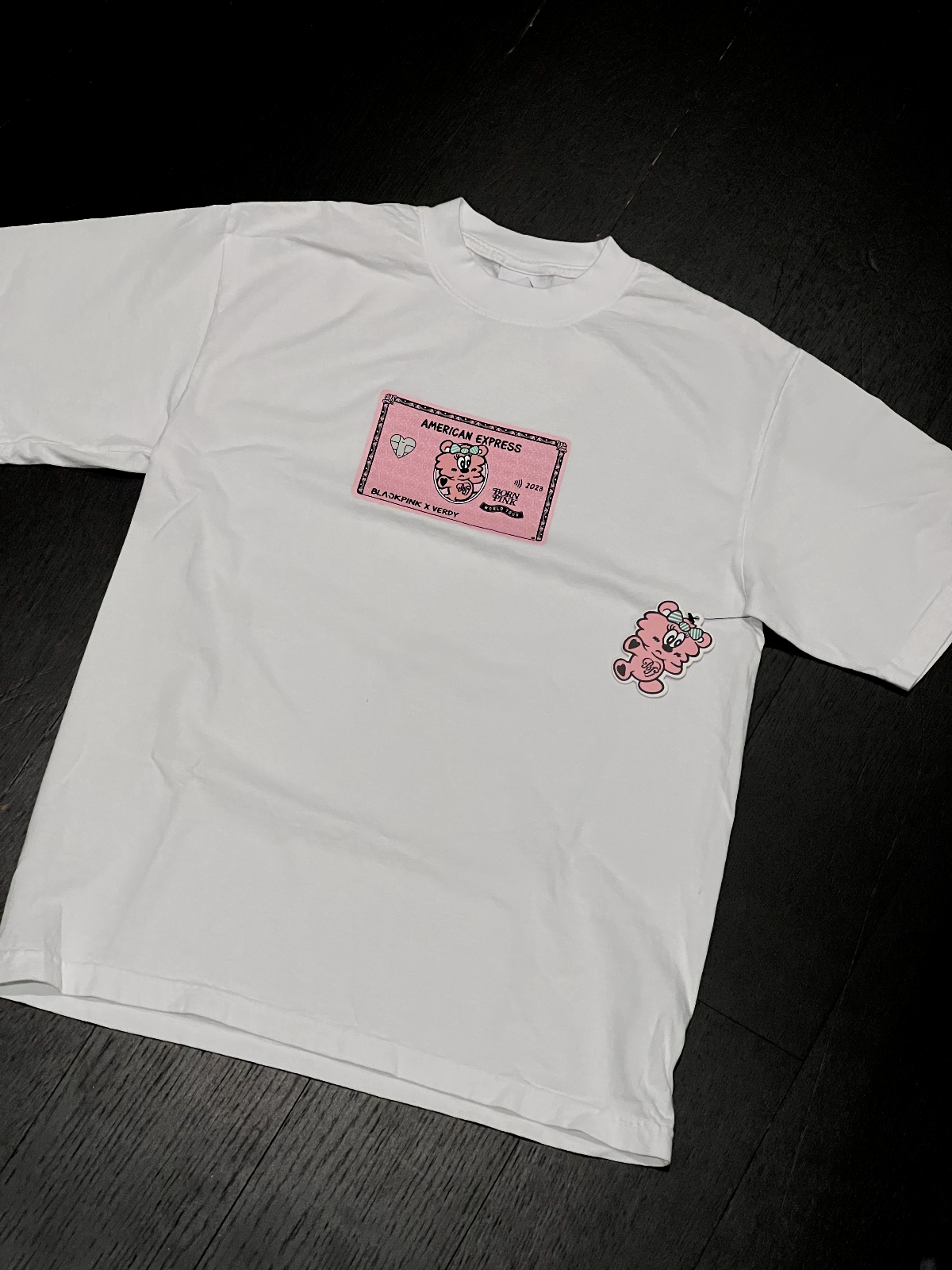 BLACKPINK × VERDY × AMEX Tシャツ Mサイズ - Tシャツ/カットソー(半袖