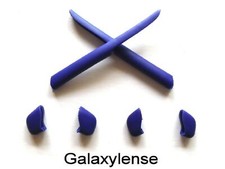 Earsock  Nose Pad Rubber Kits For Oakley Fast Jacket Sunglasses Blue