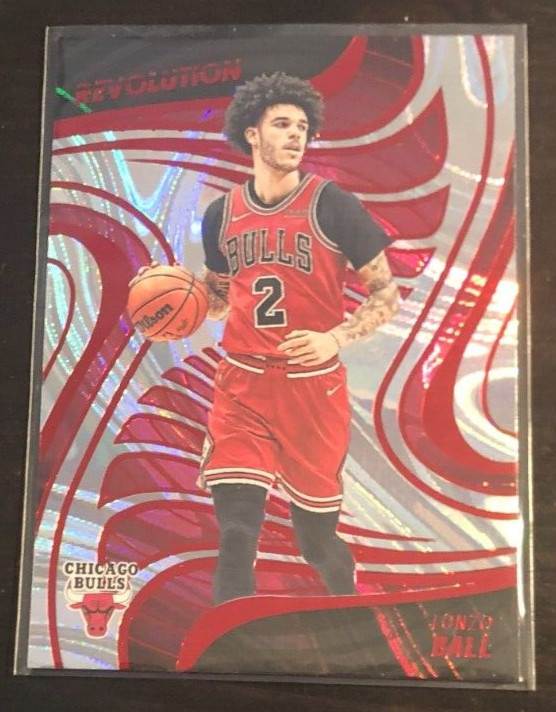 2022-23 Panini Revolution LONZO BALL Asia Red #76 Bulls