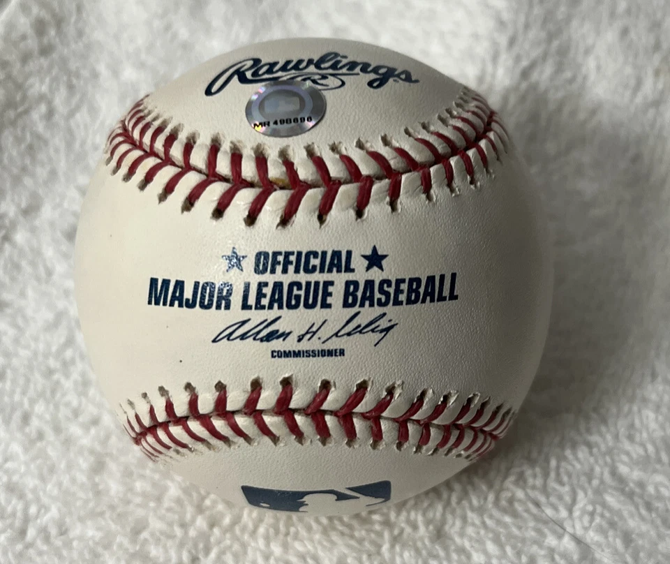 Laynce Nix SIGNED AUTOGRAPHED OMLB BASEBALL - Image 2 of 3