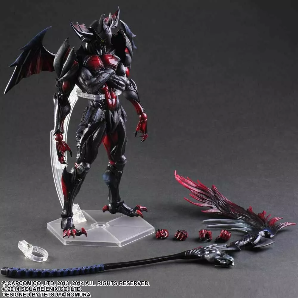 Review mô hình Diablos Armor Rage Set Play Arts Kai Bootleg Action Figure 