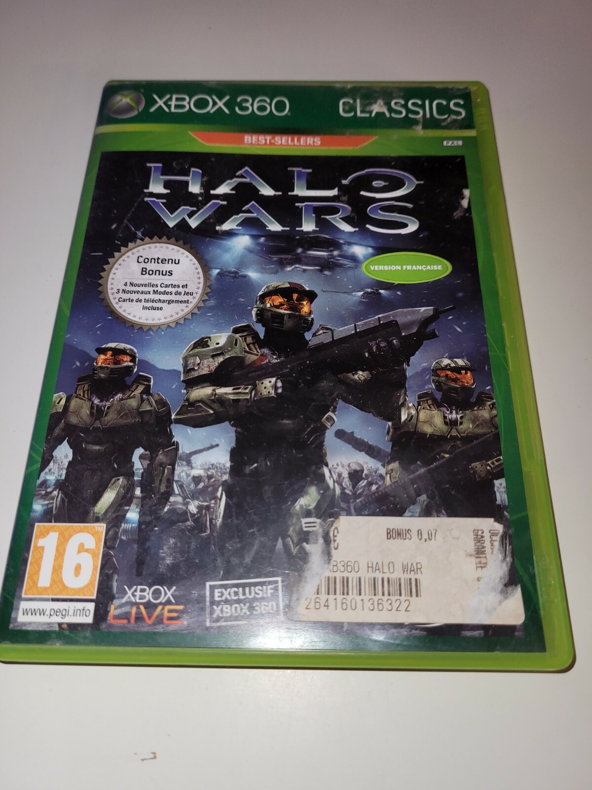 Microsoft Xbox 360 - Halo Wars - Complet - Bon État 