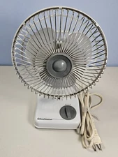 Vintage Windmere DF-6 Mini 2 Speed Table Desk Bedside Fan Clean Tested Working