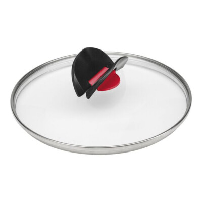 Ballarini Click & Cook Glasdeckel, ø 16 cm mit Löffelgriff Camping Singleküche