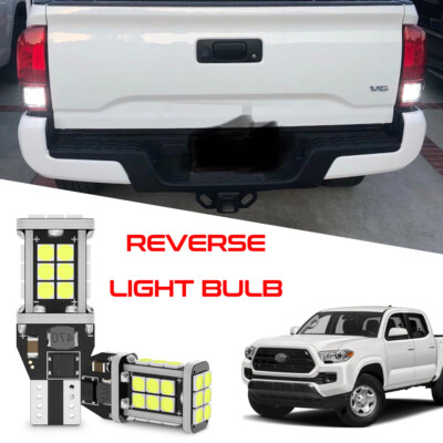 #ad #ad 2pcs 6000K White 921 LED Backup Reverse Light Bulbs for Toyota Tacoma 2001 2022 $11.99