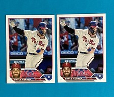 2023 Topps Bryce Harper Super Box Exclusive Card Collector’s Box #3 + base #3