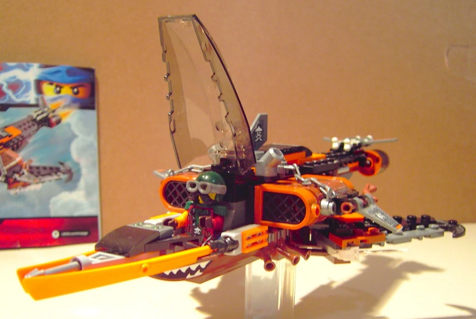 Le requin du ciel. réf 70601 Lego NINJAGO. complet. - Photo 3/3