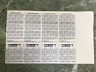 2019 Oakland Athletics A's Baseball UNCUT Unused ALCS Postseason Tickets Strip — photo 3