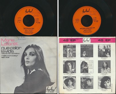MARIE LAFORET 45 TOURS SP 7'' HOLLANDE QUE CALOR LA VIDA
