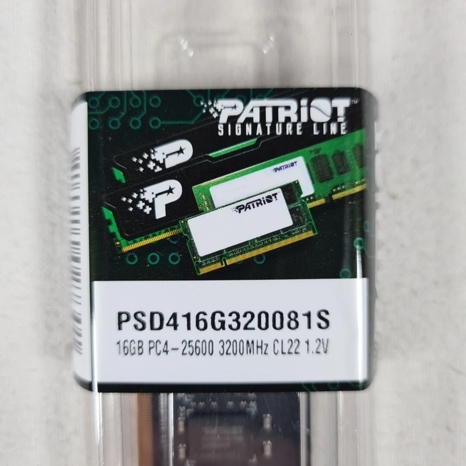 Patriot 16GB Laptop RAM SODIMM PSD416G320081S NEW & SEALED - Image 2 of 4