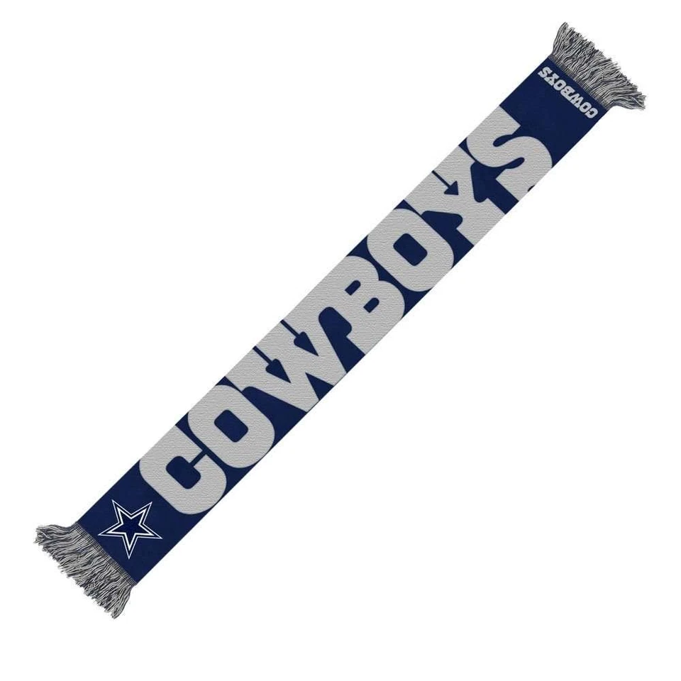 NFL Football Dallas Cowboys Fanschal Schal Scarf Wordmark