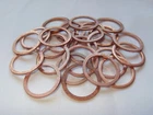50 pieces copper seal sealing ring copper rings Cu 20x24x1.5 mm DIN 7603 form A