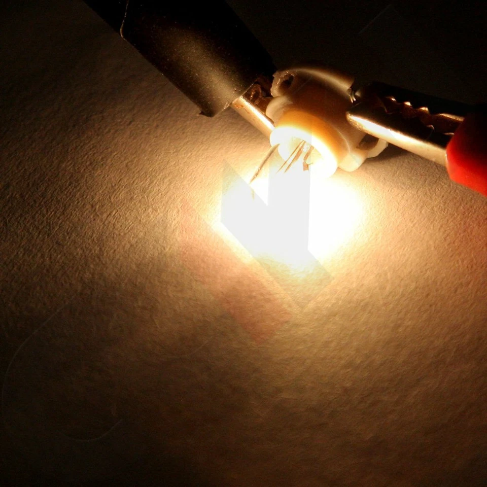 6X lâmpadas de halogênio branco quente T5/T4.7 Neo Wedge lâmpadas de controle climático HVAC lâmpada - Imagem 3 de 4