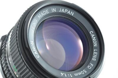 Near Mint] Canon Newfd 50Mm F1.4 Lens - Black from Japan | a-72 | eBay
