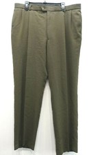 Austin Reed Sport Mens Straight Leg Comfort-Fit Stretch Pleated Trouser Pants