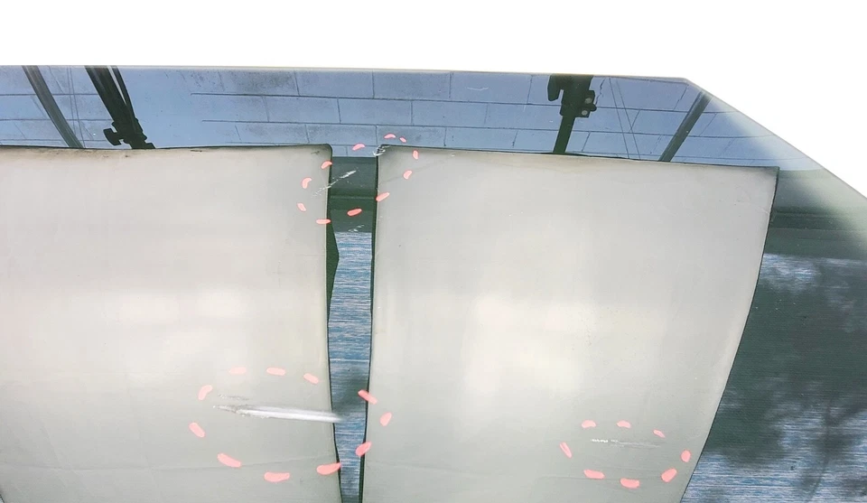 17-24 LAND ROVER DISCOVERY SPORT CONDUCTOR TRASERO IZQUIERDO VENTANA LATERAL IZQUIERDA PANEL DE VIDRIO OEM Foto 2 de 4