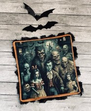 Horror Monsters Crinkle Toy Baby Frightful Halloween Nightmare Scare