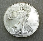 2009 American 1 oz Silver Eagle BU .999 Fine Silver in saflip #U255