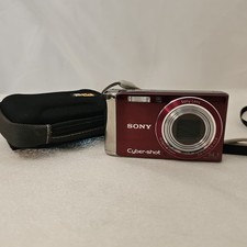 Red Sony Cyber Shot DSC W370 Digital Camera 14.1MP 7x Zoom Compact