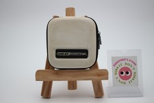 Nintendo Game Boy Advance SP Carrying Pouch Case - White  Black from Japan