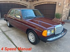 1983 Mercedes-Benz 240D 4 SPEED MANUAL TRANSMISSION!