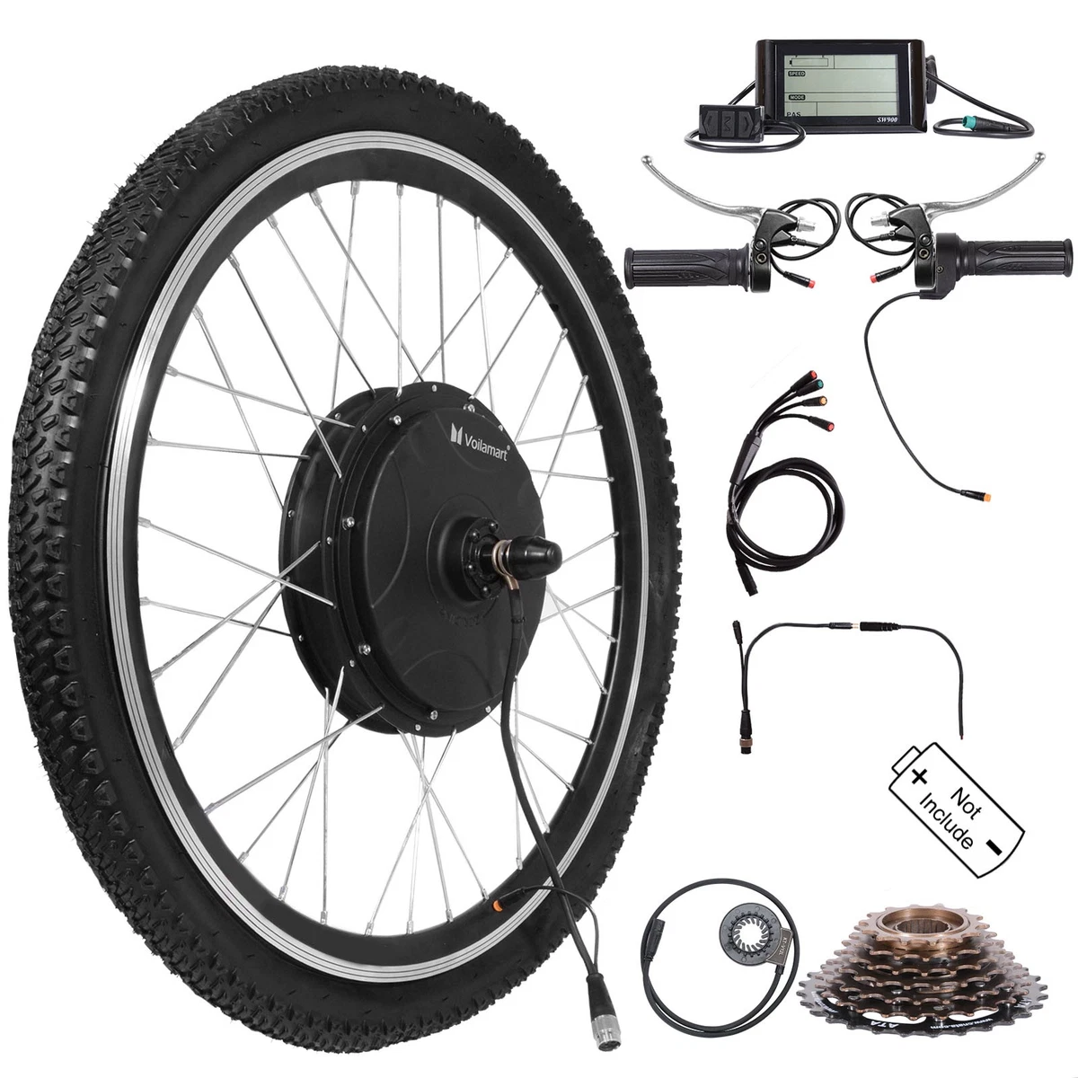 NULKOMMA Yolin YL81F Kit de conversion pour vélo électrique avec écran NULKOMMA Yolin YL81F Kit de conversion pour vélo électrique avec écran