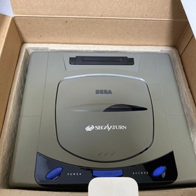 Sega Saturn Console Gray 1 Million Units Campaign Box HST-0005 SS Used Game JP
