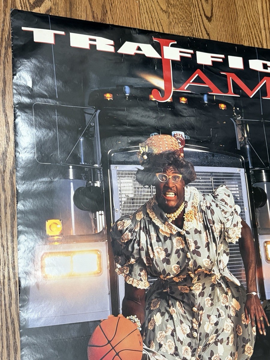 ナイキ　オールスター　パノラマポスター vtg 1993 “Grandmama Johnson” Full-size Poster 23”x35” Converse