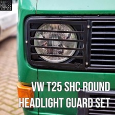 VW T25 T3 Vanagon SHC Round Head Light Guard Set