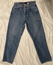 Vintage 90s Levi’s Silver Tab Made In USA Guys Fit Jeans Size 28 x 31
