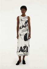 Come To Brasil Organic Cotton Patch Midi Dress $160