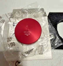 Metallurgica Motta 8370/58 Barista Coffee Espresso Leveling Tool for 58 mm, Red