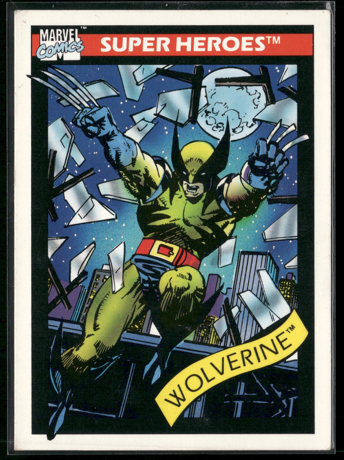 1990 Impel Marvel Universe #23 Wolverine