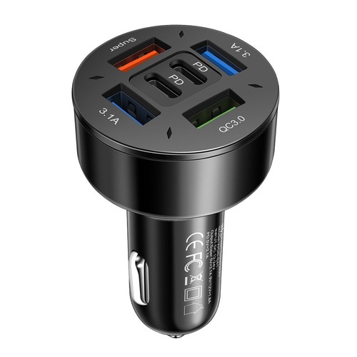 Pour Charge Efficace Adaptateur Voiture Charge Intelligente Protection Surintens - Photo 9 sur 16